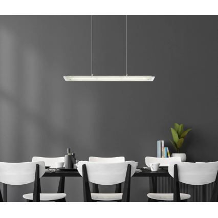 Globo - LED сензорно димируем полилей на кабел LED/12W/230V 3000/4000/6500K