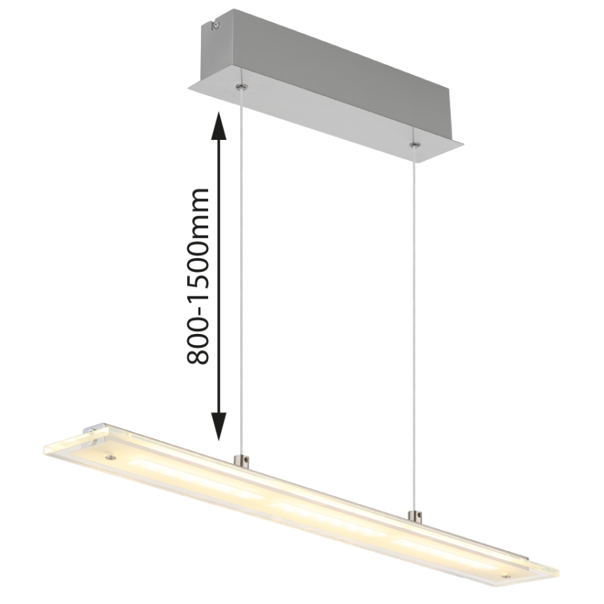 Globo - LED сензорно димируем полилей на кабел LED/12W/230V 3000/4000/6500K