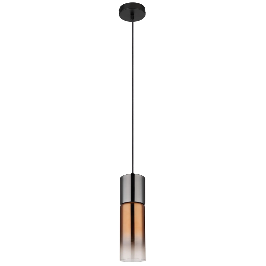 Globo - Пендел 1xE27/25W/230V Ø 10,5 см черен/меден