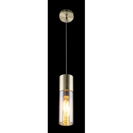 Globo - Пендел 1xE27/25W/230V Ø 10,5 см месинг