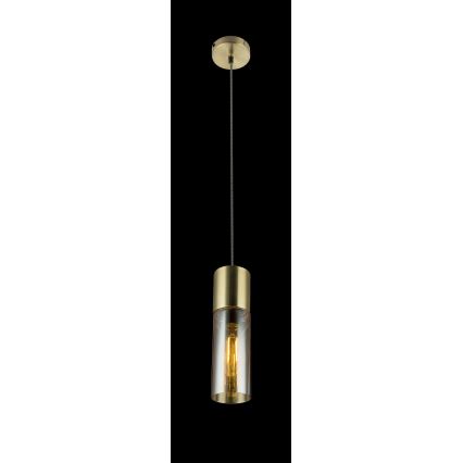 Globo - Пендел 1xE27/25W/230V Ø 10,5 см месинг