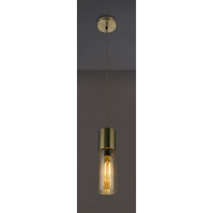 Globo - Пендел 1xE27/25W/230V Ø 10,5 см месинг
