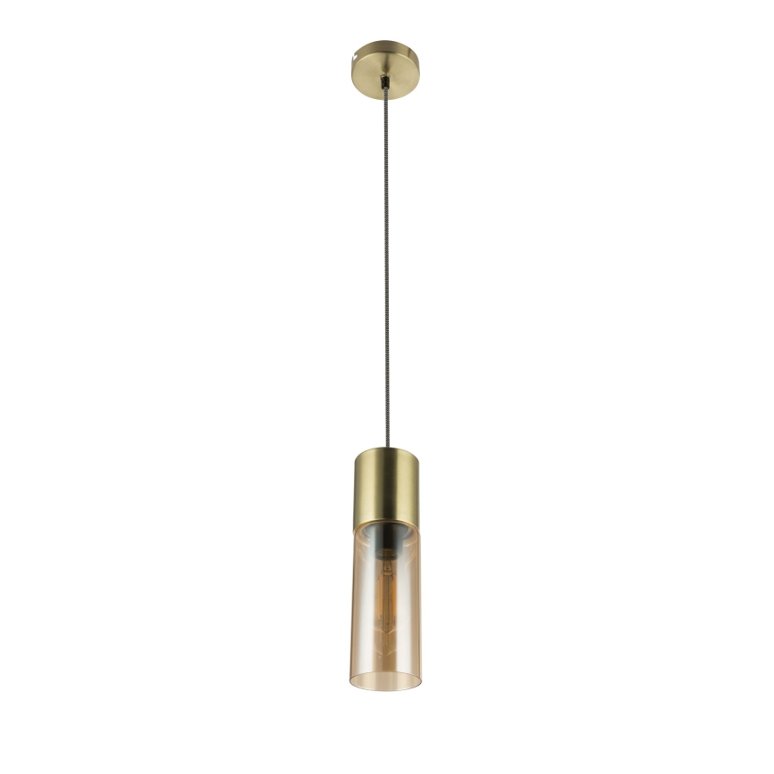 Globo - Пендел 1xE27/25W/230V Ø 10,5 см месинг