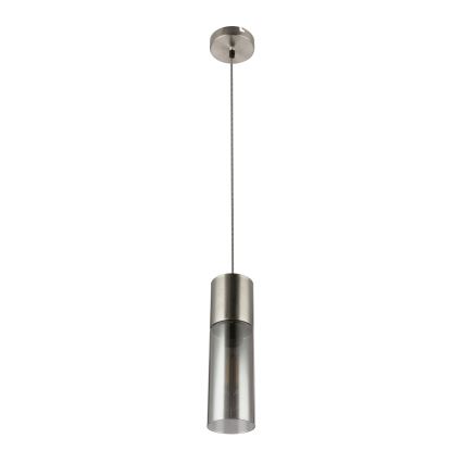 Globo - Пендел 1xE27/25W/230V Ø 10,5 см матов хром