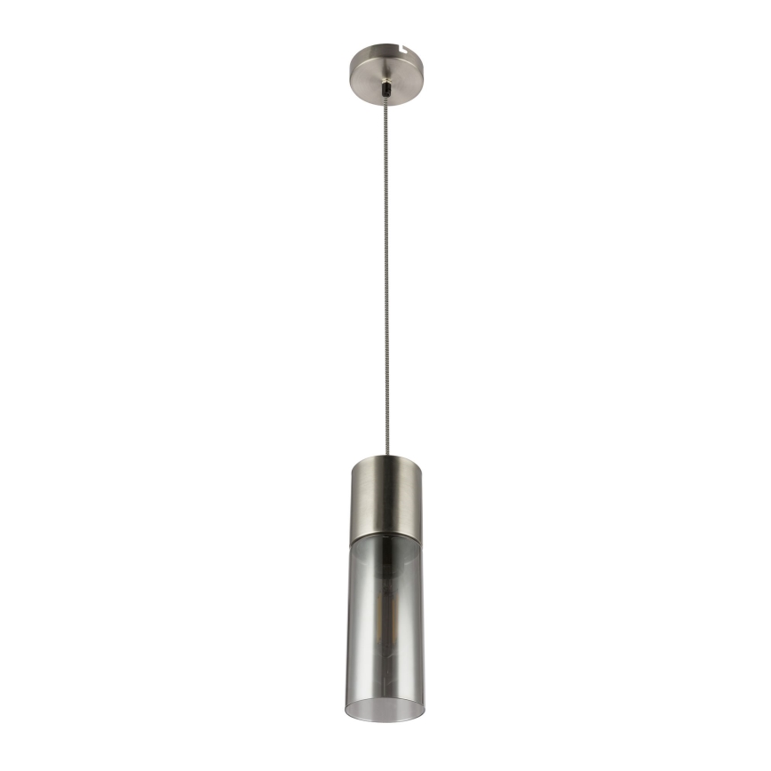 Globo - Пендел 1xE27/25W/230V Ø 10,5 см матов хром