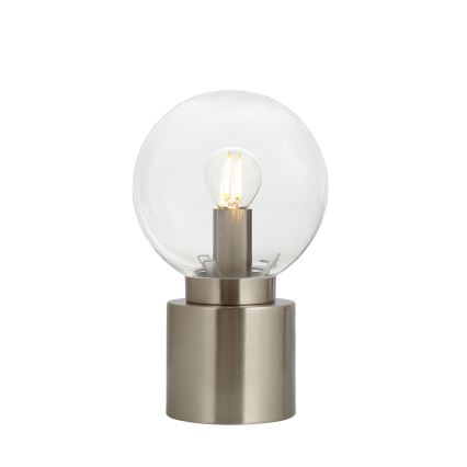 Globo - Настолна лампа 1xE14/25W/230V лъскав хром