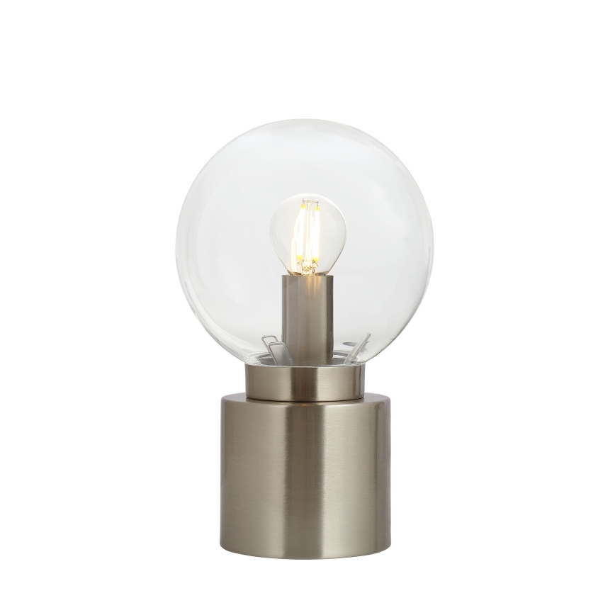 Globo - Настолна лампа 1xE14/25W/230V лъскав хром