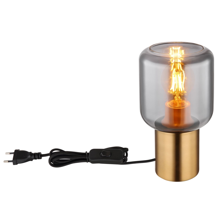 Globo - Настолна лампа 1xE27/40W/230V месинг