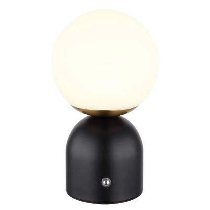 Globo - LED регулируема настолна лампа с докосване LED/2,5W/3,7V 2700/4000/6500K 1800 mAh USB черна