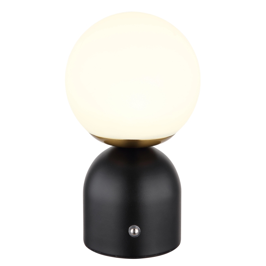 Globo - LED регулируема настолна лампа с докосване LED/2,5W/3,7V 2700/4000/6500K 1800 mAh USB черна