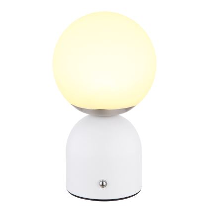 Globo - LED Димируема сензорна настолна лампа LED/2,5W/3,7V 2700/4000/6500K 1800 mAh USB бял