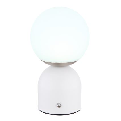 Globo - LED Димируема сензорна настолна лампа LED/2,5W/3,7V 2700/4000/6500K 1800 mAh USB бял