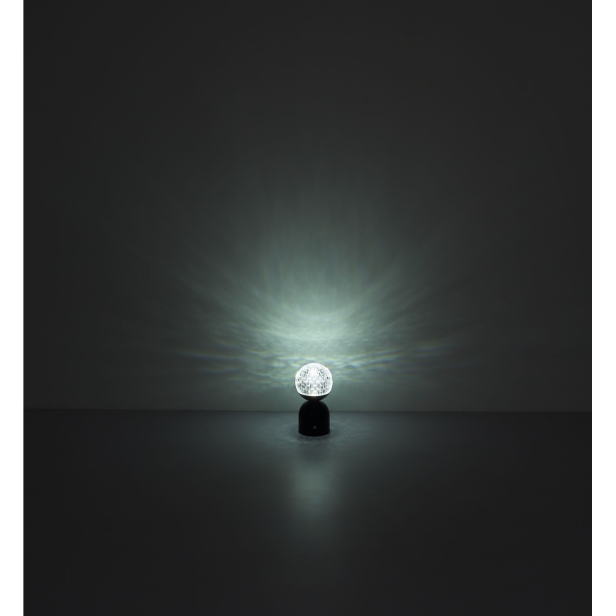 Globo - LED Димируема сензорна настолна лампа LED/2,5W/3,7V 2700/4000/6500K 1800 mAh USB черен