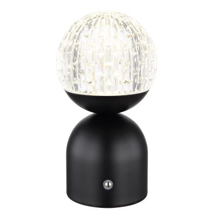 Globo - LED Димируема сензорна настолна лампа LED/2,5W/3,7V 2700/4000/6500K 1800 mAh USB черен