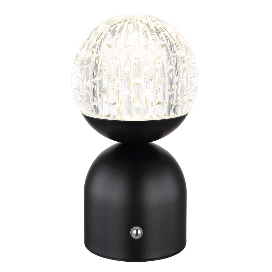Globo - LED Димируема сензорна настолна лампа LED/2,5W/3,7V 2700/4000/6500K 1800 mAh USB черен