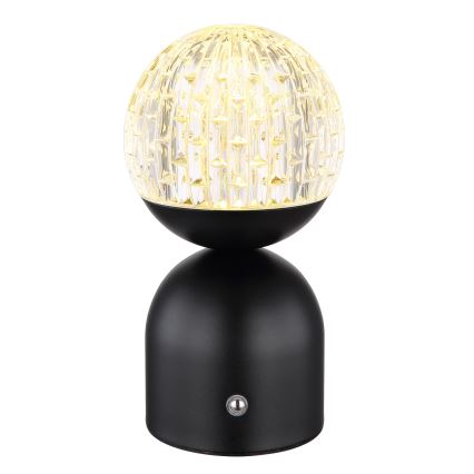 Globo - LED Димируема сензорна настолна лампа LED/2,5W/3,7V 2700/4000/6500K 1800 mAh USB черен