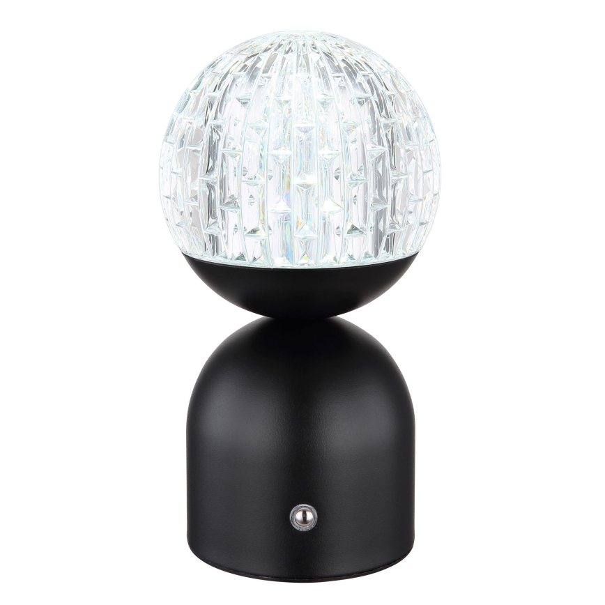 Globo - LED Димируема сензорна настолна лампа LED/2,5W/3,7V 2700/4000/6500K 1800 mAh USB черен