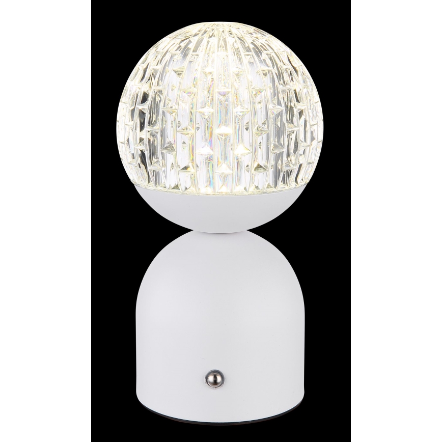 Globo - LED регулируема настолна лампа с докосване LED/2,5W/3,7V 2700/4000/6500K 1800 mAh USB бяла