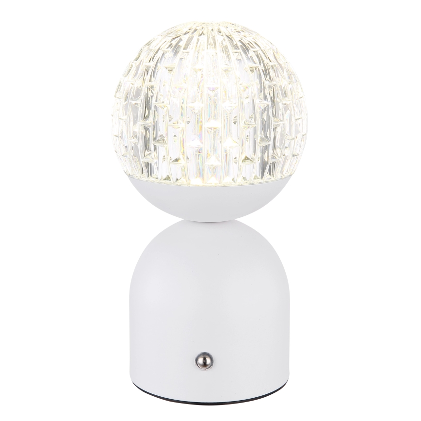 Globo - LED регулируема настолна лампа с докосване LED/2,5W/3,7V 2700/4000/6500K 1800 mAh USB бяла