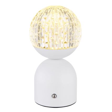 Globo - LED регулируема настолна лампа с докосване LED/2,5W/3,7V 2700/4000/6500K 1800 mAh USB бяла