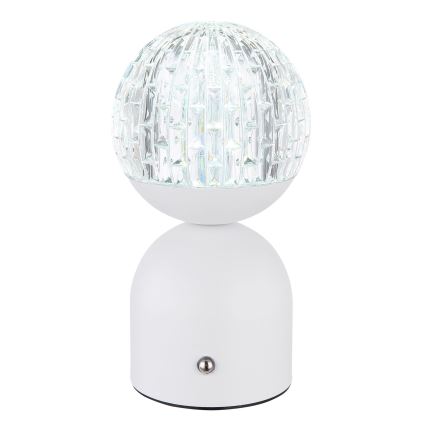 Globo - LED регулируема настолна лампа с докосване LED/2,5W/3,7V 2700/4000/6500K 1800 mAh USB бяла