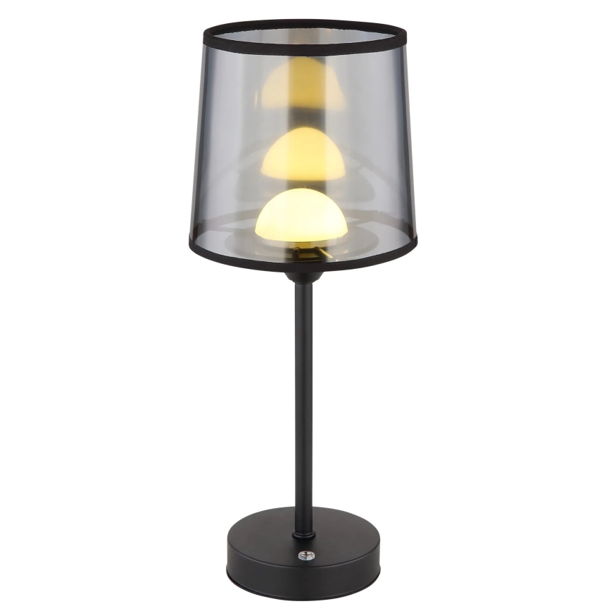 Globo - LED Димируема акумулаторна настолна сензорна лампа LED/2,5W/3,7V 2700/4000/6500K 1800 mAh черен