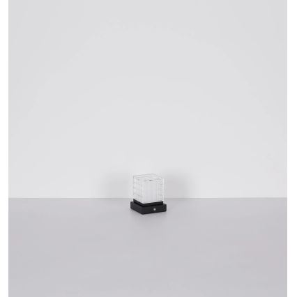 Globo - LED Димируема сензорна настолна лампа LED/2,5W/3,7V 2700K/4000K/6500K 1800 mAh USB черен
