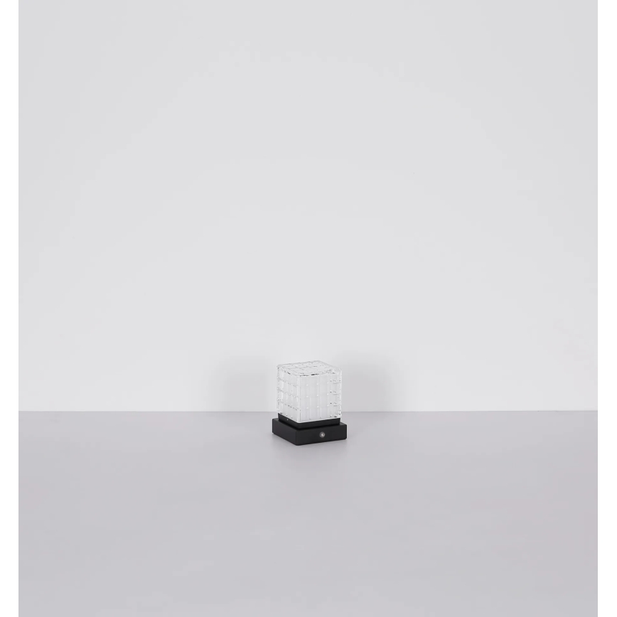 Globo - LED Димируема сензорна настолна лампа LED/2,5W/3,7V 2700K/4000K/6500K 1800 mAh USB черен
