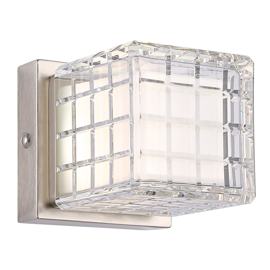 Globo - LED регулируема настолна лампа с докосване LED/2,5W/3,7V 2700K/4000K/6500K 1800 mAh USB мат хром