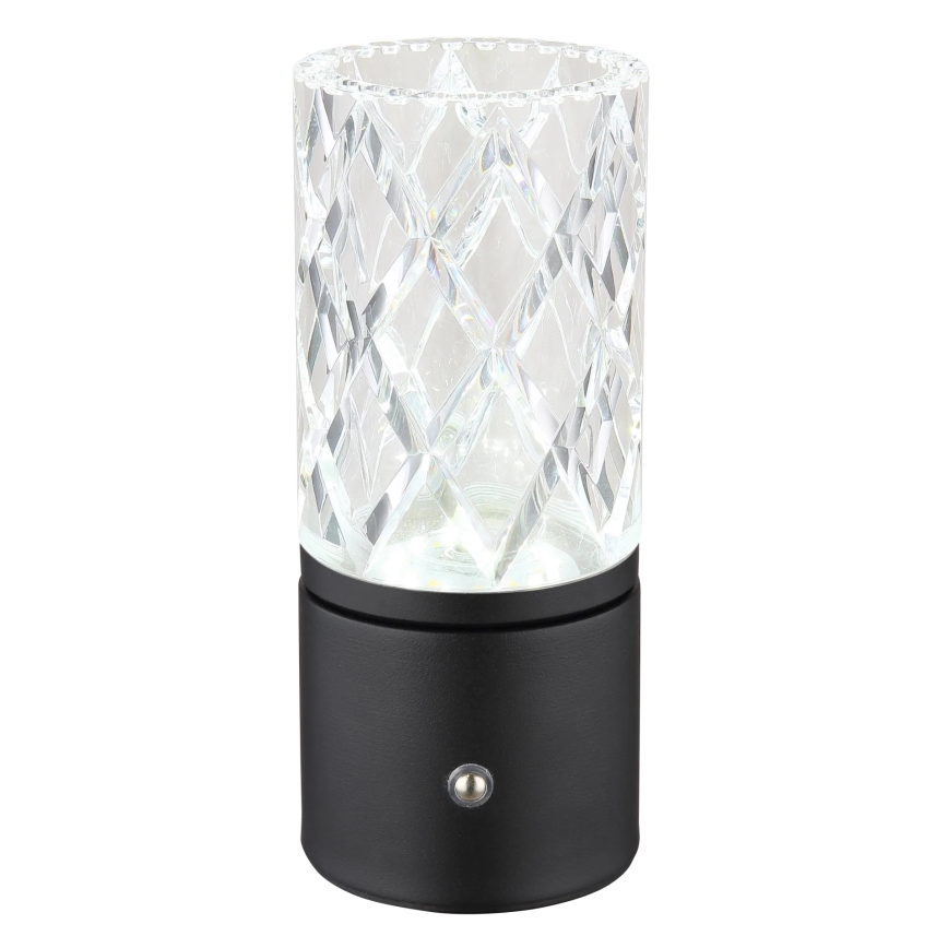 Globo - LED Димируема сензорна настолна лампа LED/2,5W/3,7V 2700K/4000K/6500K 1800 mAh USB черен