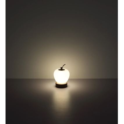 Globo - LED Димируема сензорна настолна лампа LED/2W/3,7V 2700K/4000K/6500K 1200 mAh USB кафяв