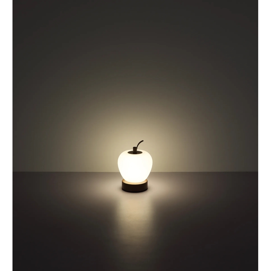 Globo - LED Димируема сензорна настолна лампа LED/2W/3,7V 2700K/4000K/6500K 1200 mAh USB кафяв