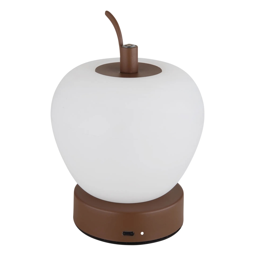 Globo - LED Димируема сензорна настолна лампа LED/2W/3,7V 2700K/4000K/6500K 1200 mAh USB кафяв