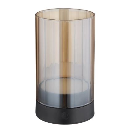 Globo - LED Екстериорна димируема акумулаторна сензорна настолна лампа LED/2W/3,7V 2700/4000/6500K 1200mAh IP44 бежов