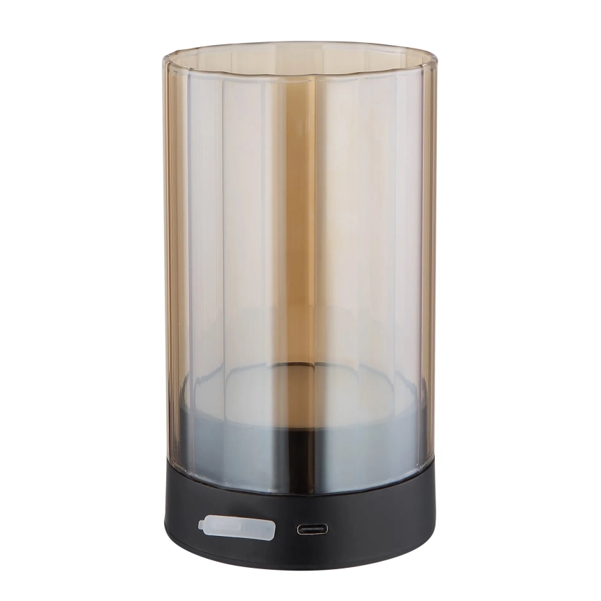 Globo - LED Екстериорна димируема акумулаторна сензорна настолна лампа LED/2W/3,7V 2700/4000/6500K 1200mAh IP44 бежов