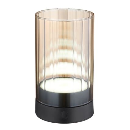 Globo - LED Екстериорна димируема акумулаторна сензорна настолна лампа LED/2W/3,7V 2700/4000/6500K 1200mAh IP44 бежов