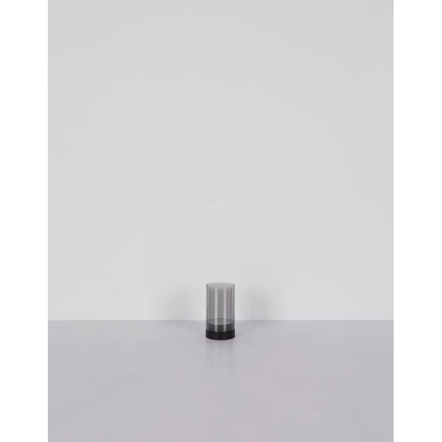 Globo - LED Екстериорна димируема акумулаторна сензорна настолна лампа LED/2W/3,7V 2700/4000/6500K 1200mAh IP44 сив