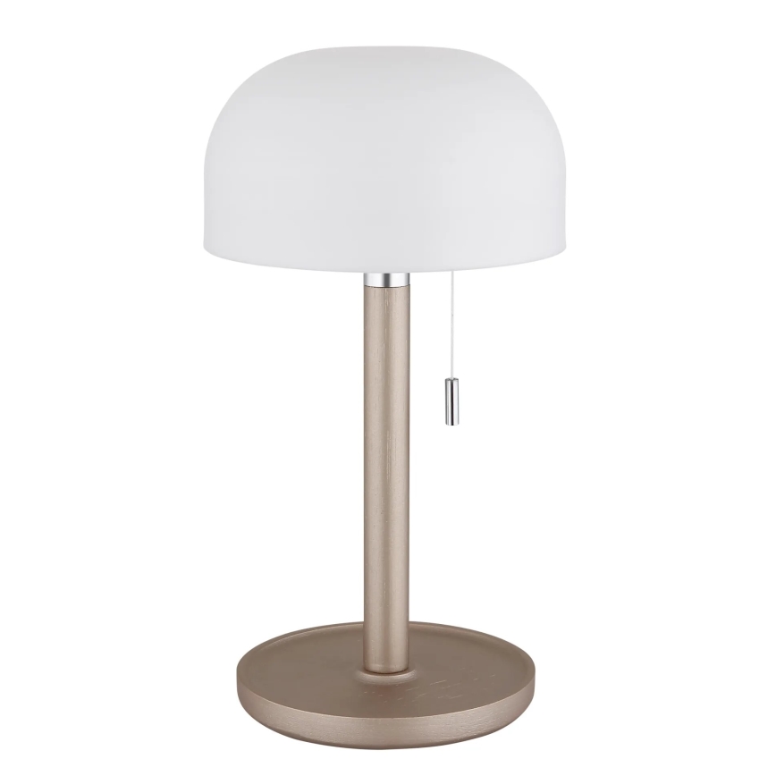Globo - LED Акумулаторен настолна лампа LED/1,5W/3,7V 3000/4200/6000K 1800mAh кафяв