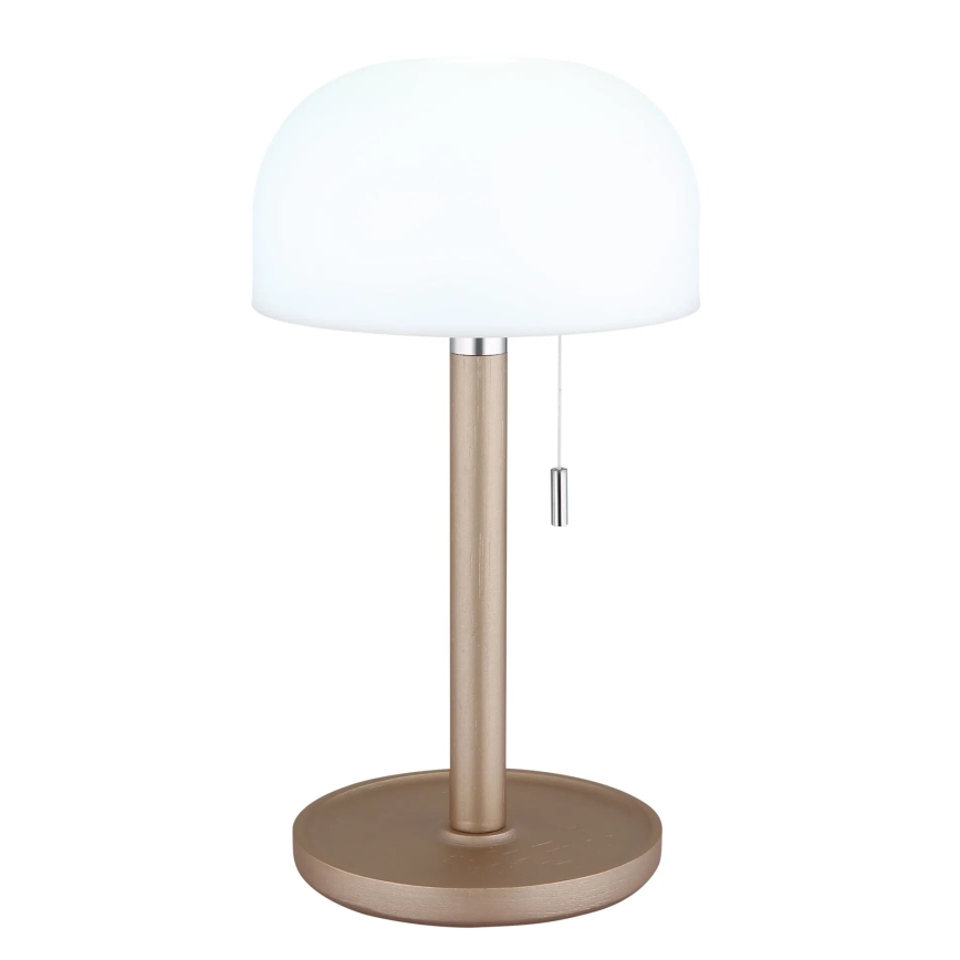 Globo - LED Акумулаторен настолна лампа LED/1,5W/3,7V 3000/4200/6000K 1800mAh кафяв