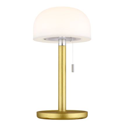 Globo - LED Акумулаторен настолна лампа LED/1,5W/3,7V 3000/4200/6000K 1800mAh месинг
