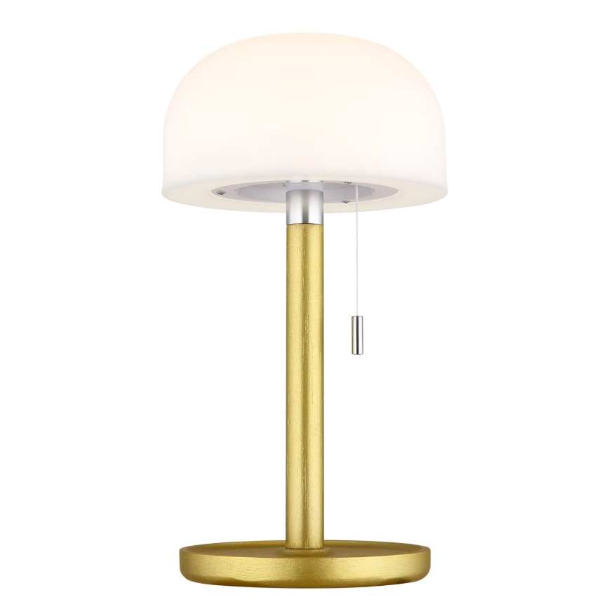 Globo - LED Акумулаторен настолна лампа LED/1,5W/3,7V 3000/4200/6000K 1800mAh месинг