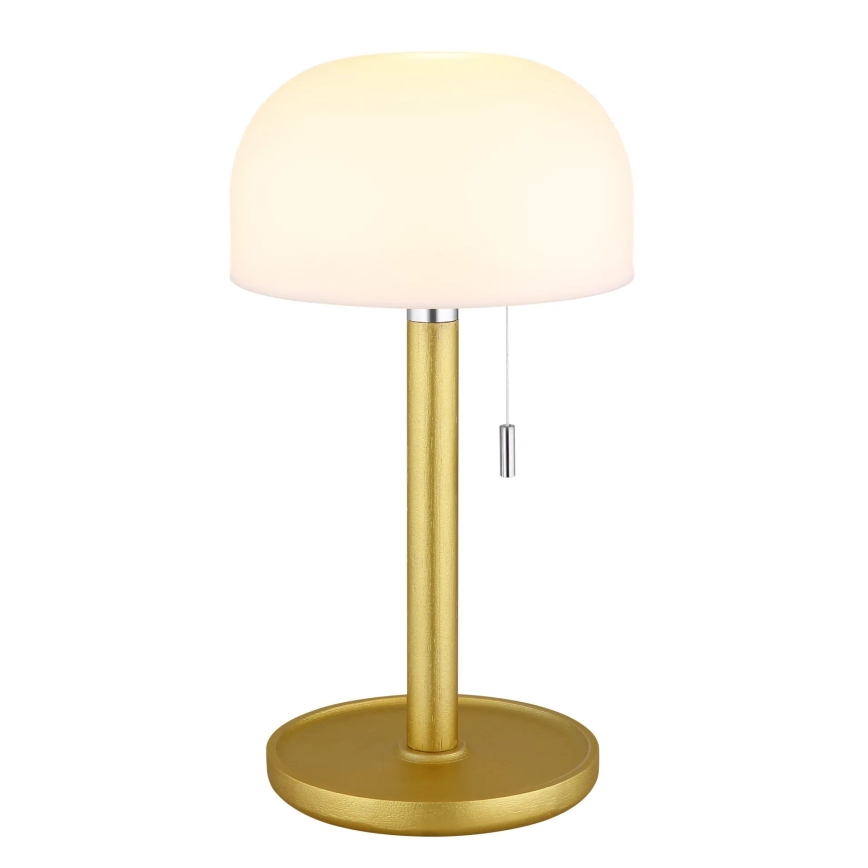 Globo - LED Акумулаторен настолна лампа LED/1,5W/3,7V 3000/4200/6000K 1800mAh месинг