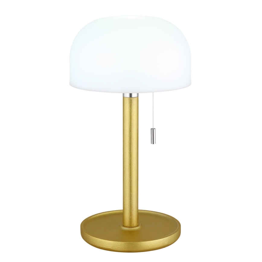 Globo - LED Акумулаторен настолна лампа LED/1,5W/3,7V 3000/4200/6000K 1800mAh месинг