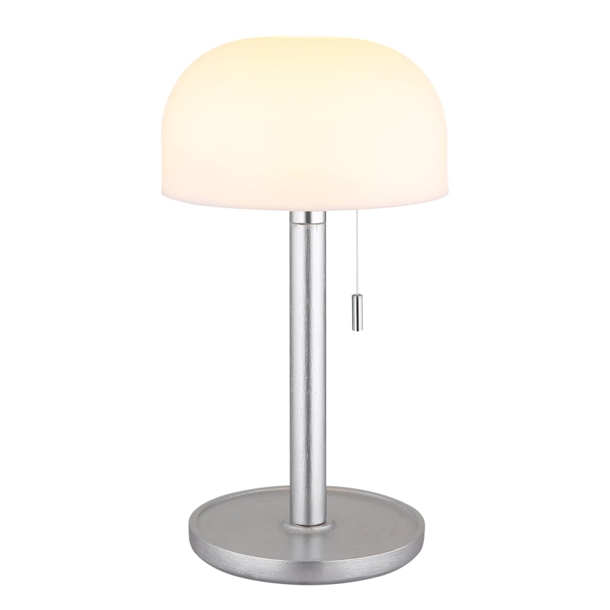 Globo - LED Акумулаторен настолна лампа LED/1,5W/3,7V 3000/4200/6000K 1800mAh сребрист