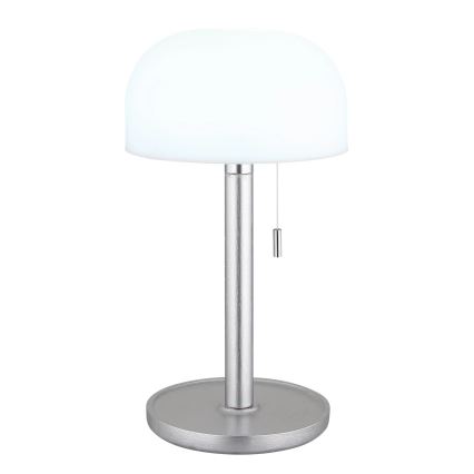 Globo - LED Акумулаторен настолна лампа LED/1,5W/3,7V 3000/4200/6000K 1800mAh сребрист