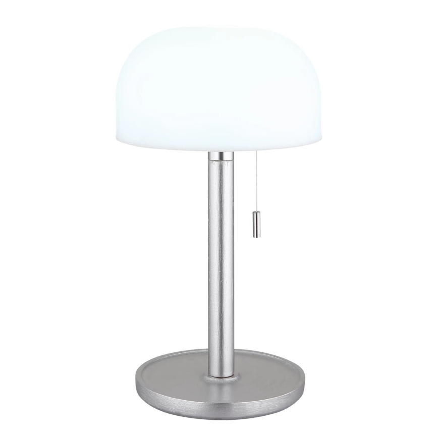 Globo - LED Акумулаторен настолна лампа LED/1,5W/3,7V 3000/4200/6000K 1800mAh сребрист