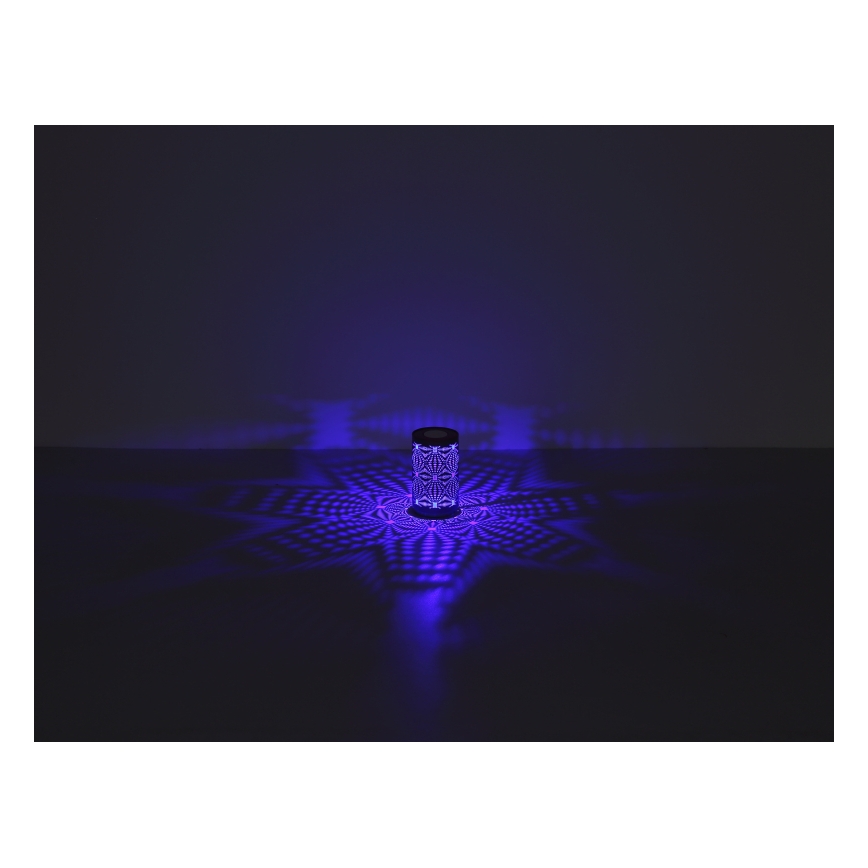 Globo - LED RGB Сензорен акумулаторен настолна лампа LED/1W/5V 500 mAh кафяв