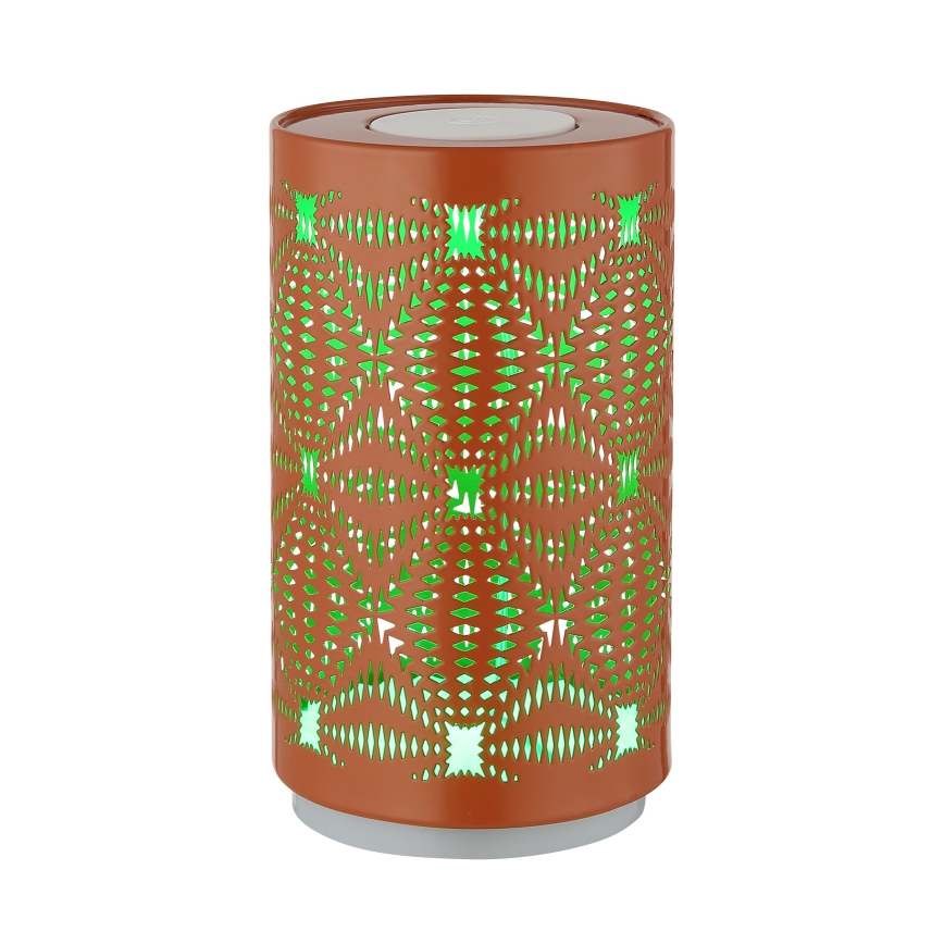 Globo - LED RGB докосваема презареждаща се настолна лампа LED/1W/5V 500 mAh медна