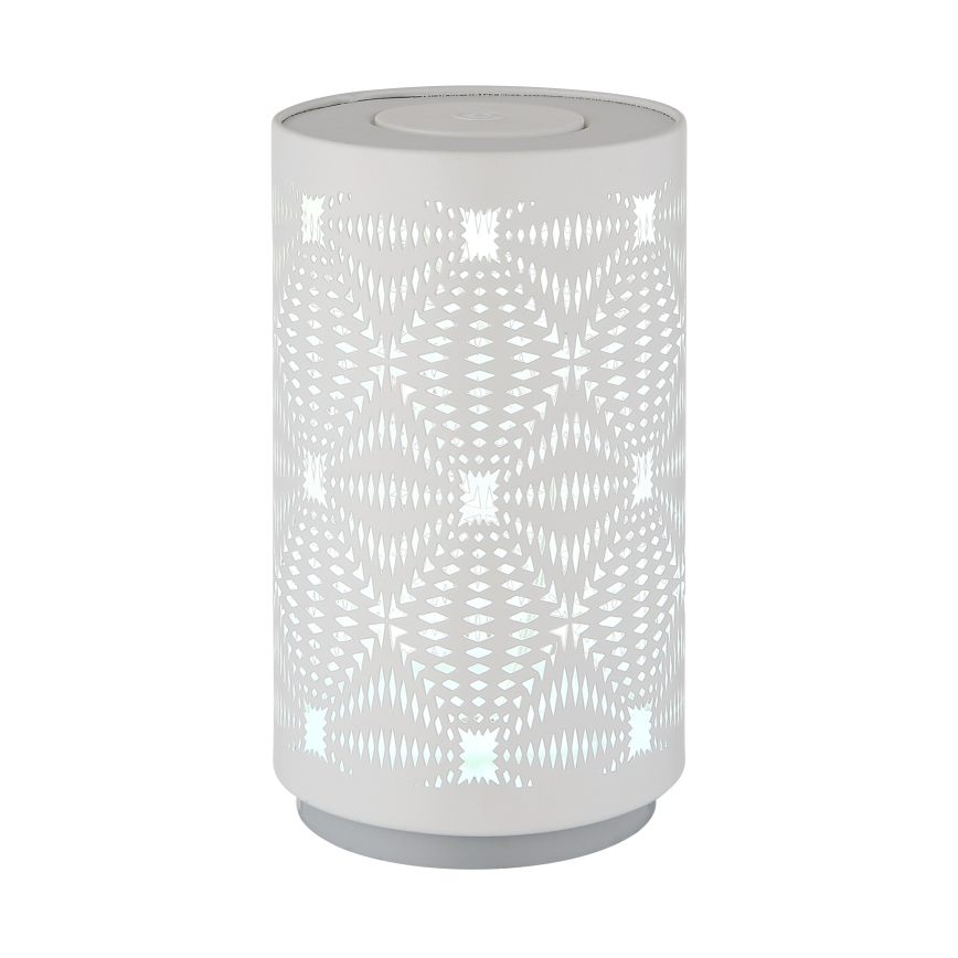 Globo - LED RGB Сензорен акумулаторен настолна лампа LED/1W/5V 500 mAh бял