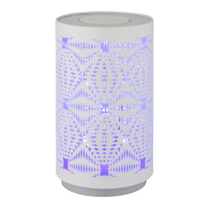 Globo - LED RGB Сензорен акумулаторен настолна лампа LED/1W/5V 500 mAh бял